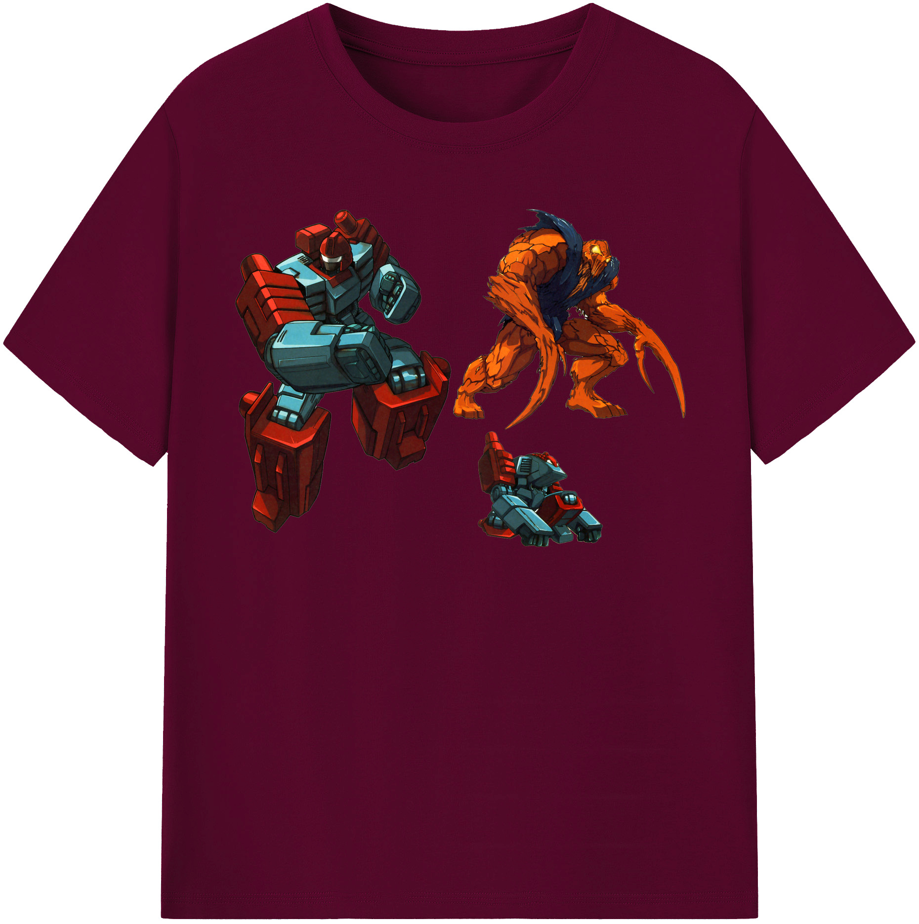 （画像用）  レディースカジュアルプリントTシャツ（綿100％）